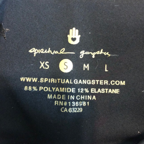 Spiritual gangster star leggings - Picture 3 of 3